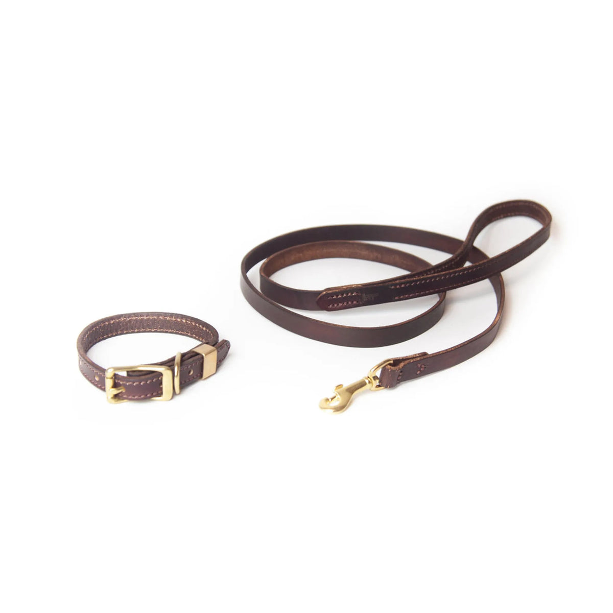 Full Grain Leather Dog Leash - Bellhaven & Co.