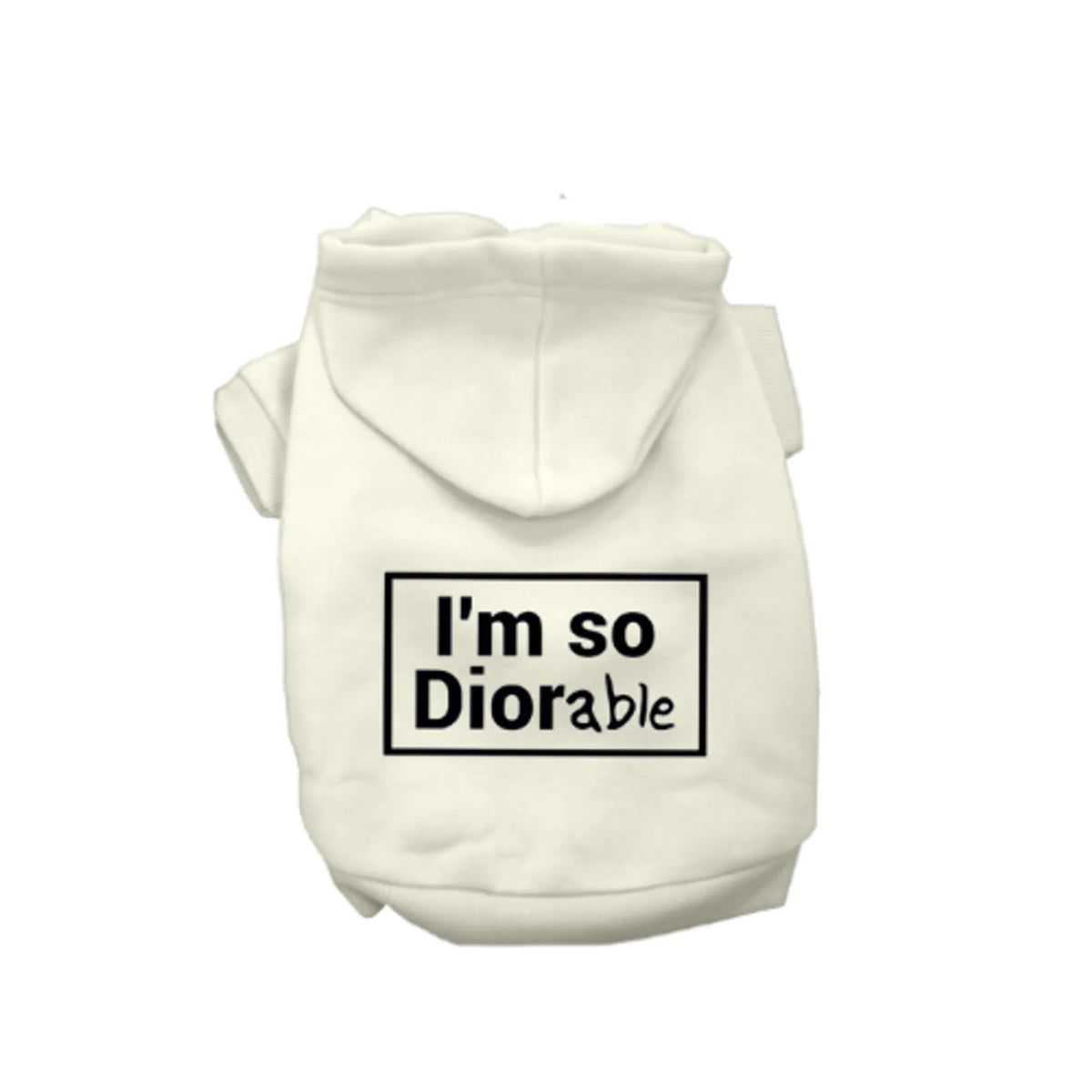 Bark Fifth Avenue DIOR-able Pet Hoodie in XS-XL - Bellhaven & Co.