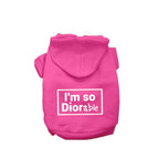 Bark Fifth Avenue DIOR-able Pet Hoodie in XS-XL - Bellhaven & Co.