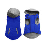 Bark Fifth Avenue Reversible Hooded Pet Coat - Bellhaven & Co.