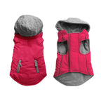 Bark Fifth Avenue Reversible Hooded Pet Coat - Bellhaven & Co.
