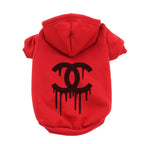 Bark Fifth Avenue Chewnel Drippy Dog Hoodie in XS-XXL - Bellhaven & Co.