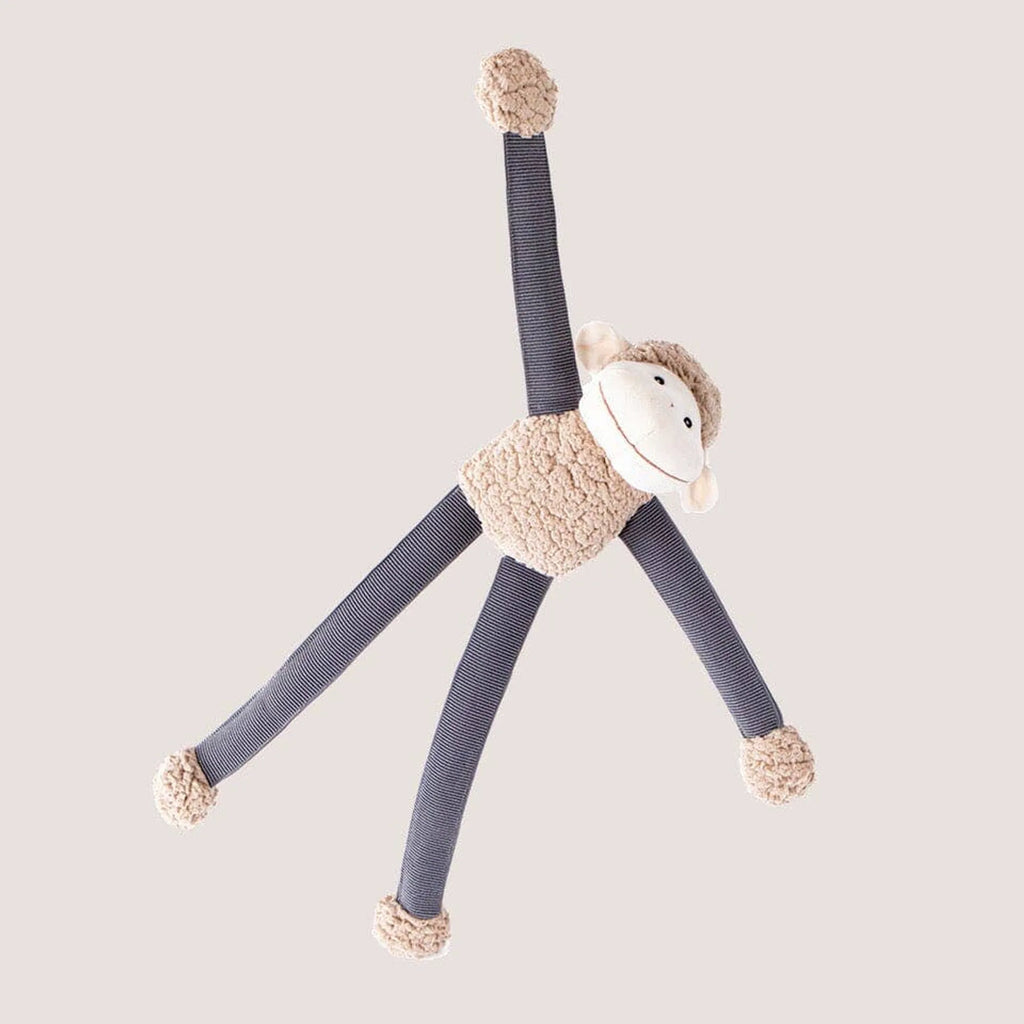 NANDOG MY BFF Sheep Bungee Squeaker Dog Toy - Bellhaven & Co.