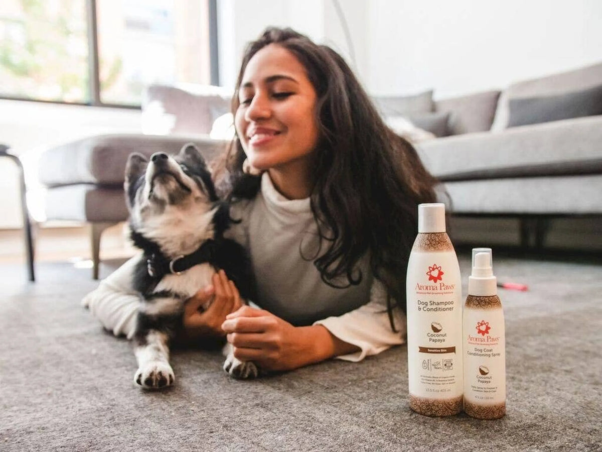 Aroma Paws 4.5 Oz. Dog Coat Spray Coconut Papaya - Bellhaven & Co.