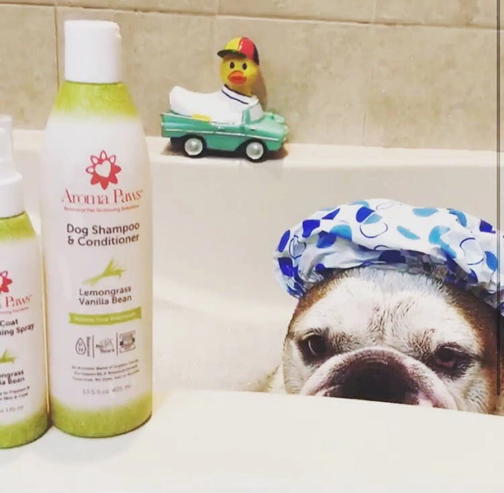 Aroma Paws 4.5 Oz. Dog Coat Spray Lemongrass Vanilla Bean - Bellhaven & Co.