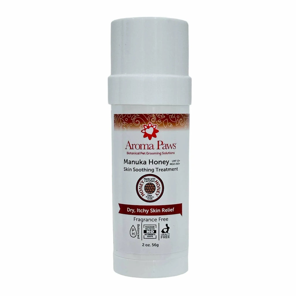 Aroma Paws 2oz. Manuka Honey Skin Soothing Treatment Roll on Applicator For Dogs - Bellhaven & Co.
