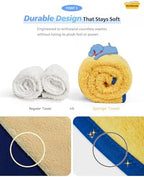 PETHROOM Ultra Absorbent Pet Towel Quick-Drying Soft Microfiber Dog & Cat Bath Towel
