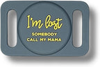 Two Tails Collar Holder Compatible with Apple AirTag and Fun Message - Bellhaven & Co.