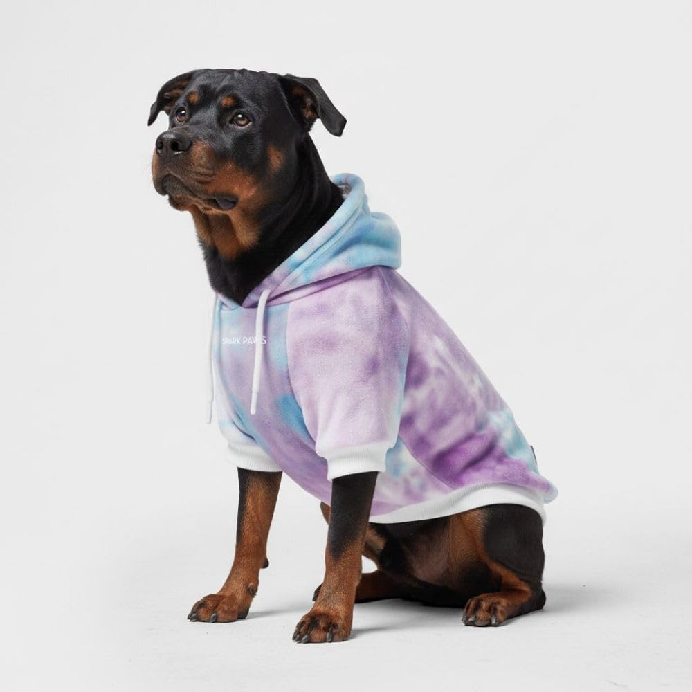 Spark Paws Dog Hoodie - Buttery-Soft Sweater Sweatshirt Multiple Color Design Options XS-4XL