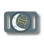 Two Tails Collar Holder Compatible with Apple AirTag and Fun Message - Bellhaven & Co.