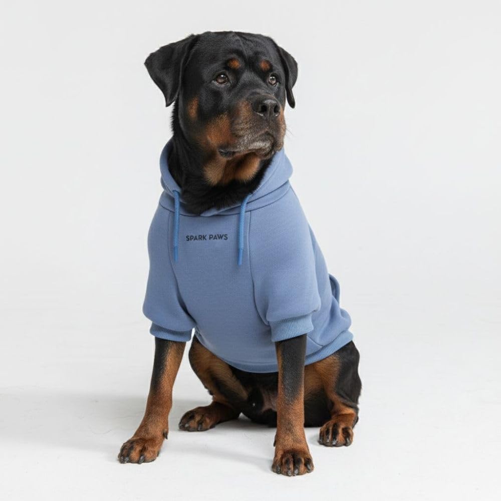 Spark Paws Dog Hoodie - Buttery-Soft Sweater Sweatshirt Multiple Color Design Options XS-4XL
