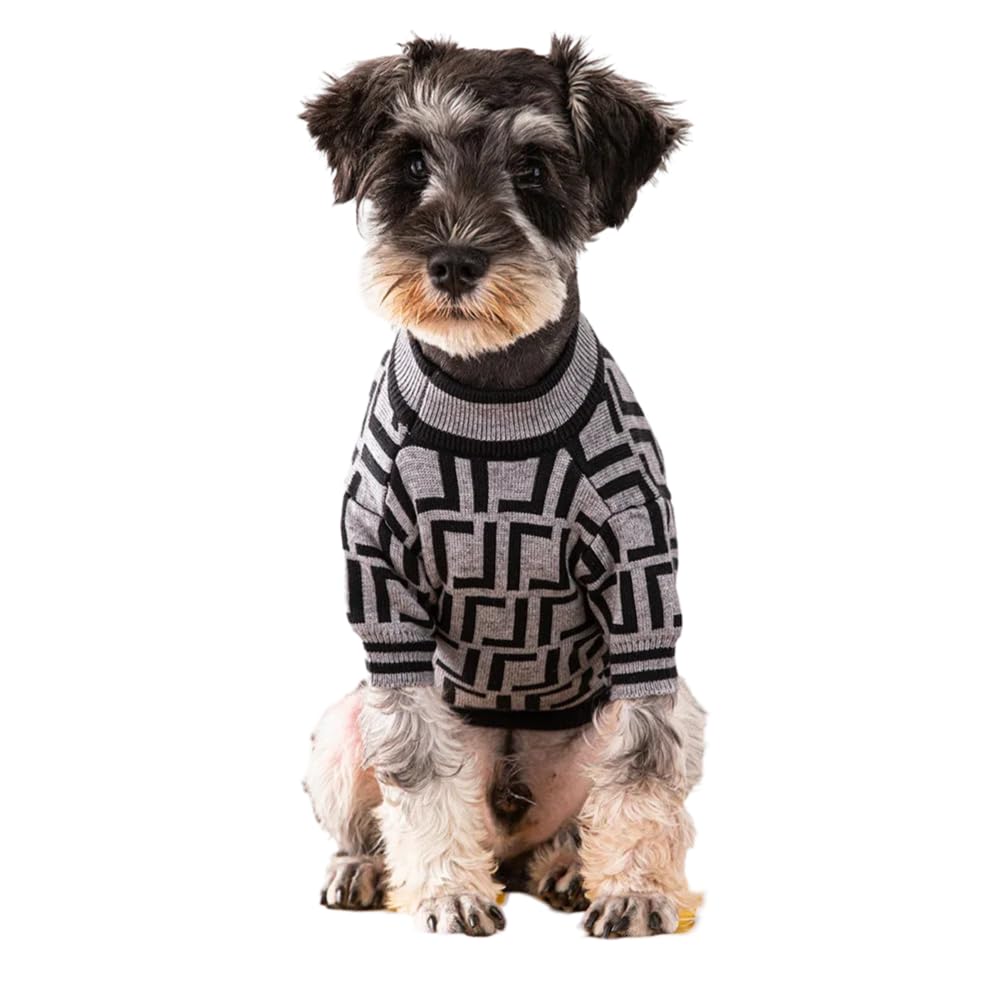 Luxury Dog Sweater Soft Knit Designer Inpsired Multiple Designs XS-7XL