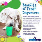 Coffee Cup Durable Rubber Chew Toy and Treat Dispenser - Bellhaven & Co.
