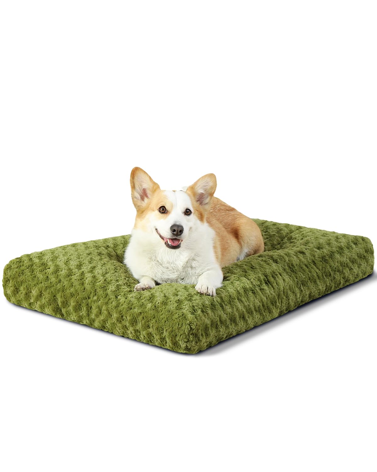 Washable Dog Bed Small to Large Size Dog Crate Bed Plush Pet Bed - Bellhaven & Co.