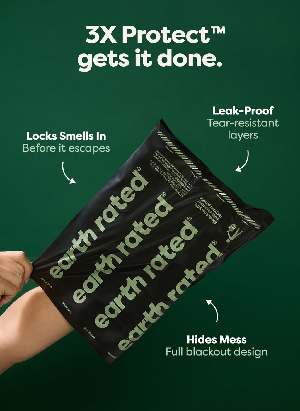 Earth Rated Dog Poop Bags on Refill Rolls Scented and Unscented 120-600 bag sets - Bellhaven & Co.