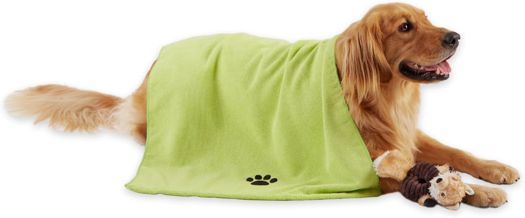Bone Dry Pet Grooming Towel Collection Absorbent Microfiber Multiple Color Options