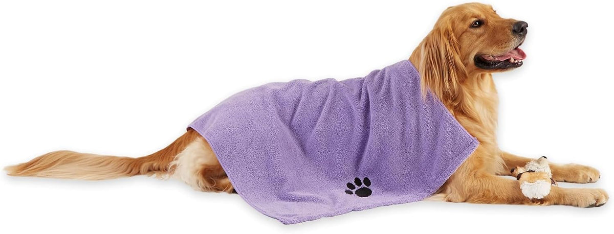 Bone Dry Pet Grooming Towel Collection Absorbent Microfiber Multiple Color Options