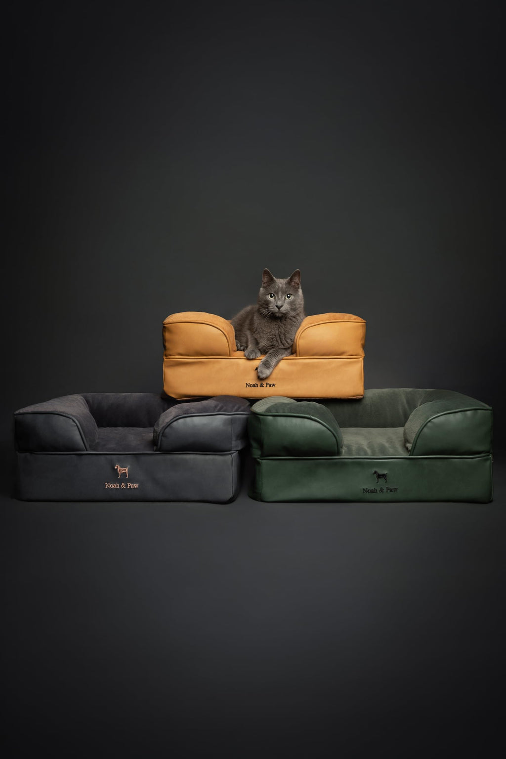 NOAH & PAW Orthopedic Dog Beds Memory Foam Infused with Cooling Gel S-XXL - Bellhaven & Co.