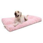 Washable Dog Bed Small to Large Size Dog Crate Bed Plush Pet Bed - Bellhaven & Co.