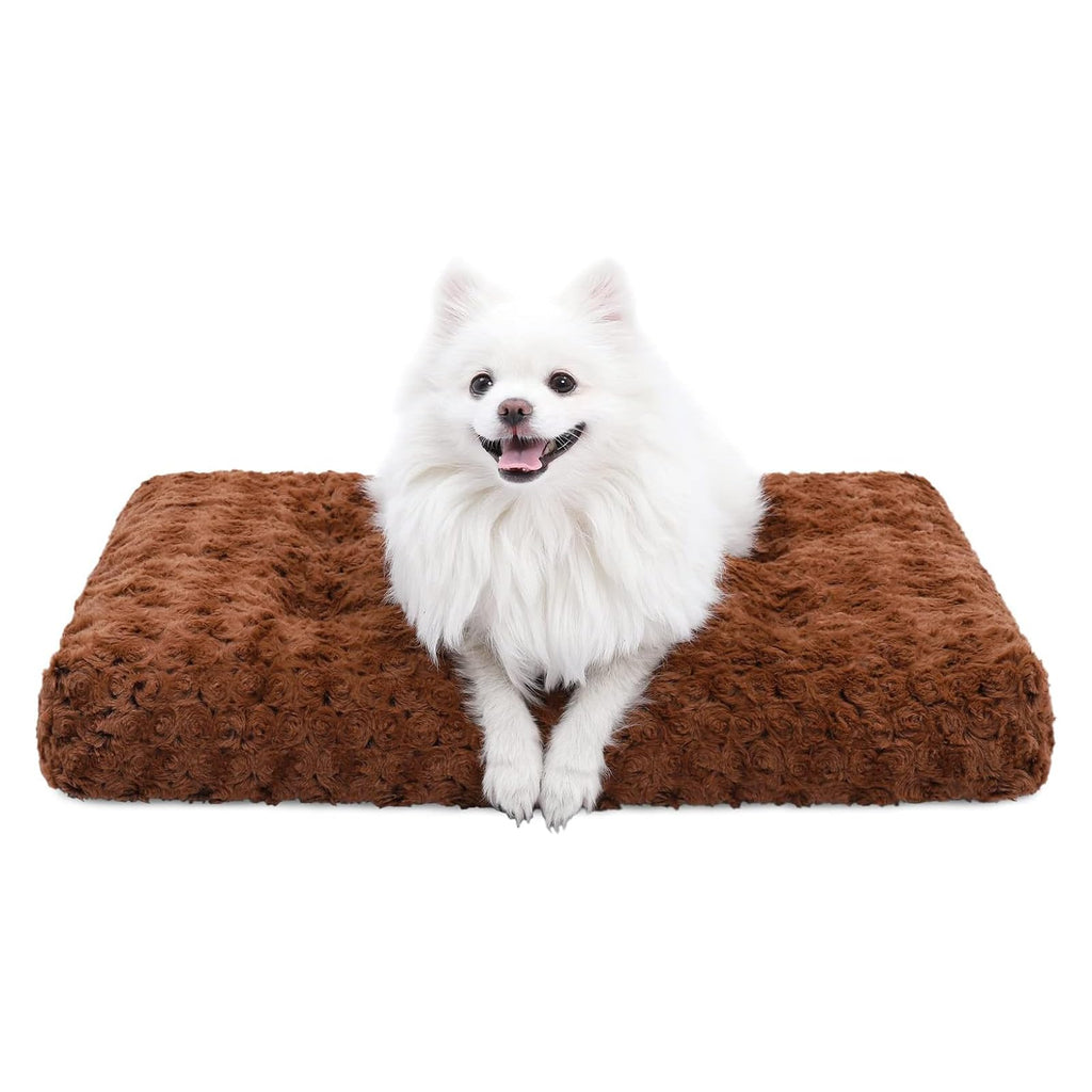 Washable Dog Bed Small to Large Size Dog Crate Bed Plush Pet Bed - Bellhaven & Co.