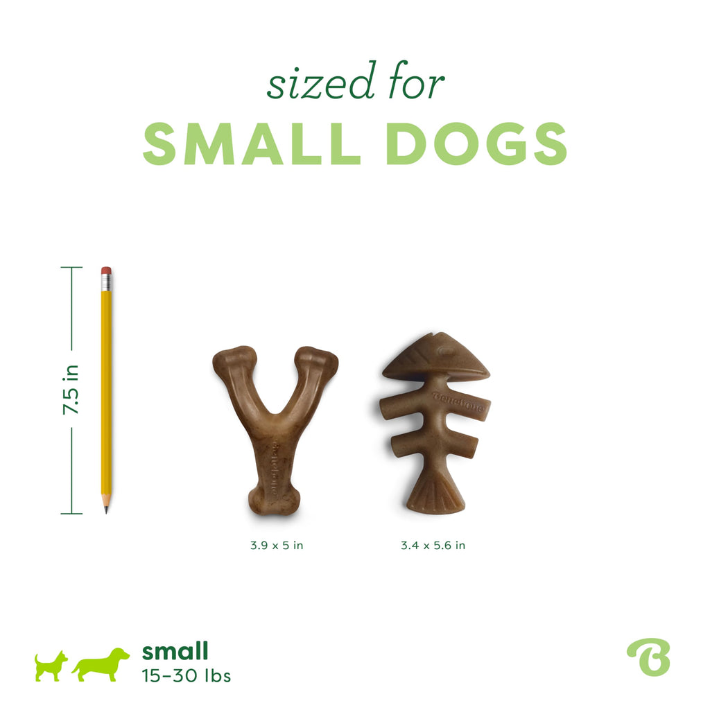 Benebone Medium 4-Pack Dog Toys for Aggressive Chewers - Bellhaven & Co.