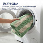 Muddy Mat® Super Absorbent Loop-Thread Chenille Dog Door Mat for Muddy Paws
