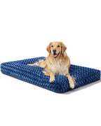 Washable Dog Bed Small to Large Size Dog Crate Bed Plush Pet Bed - Bellhaven & Co.