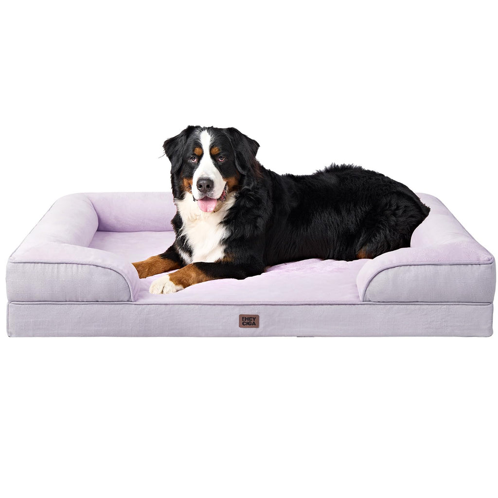 EHEYCIGA Orthopedic Dog Bed, Waterproof Washable Pet Bed Multiple Sizes - Bellhaven & Co.