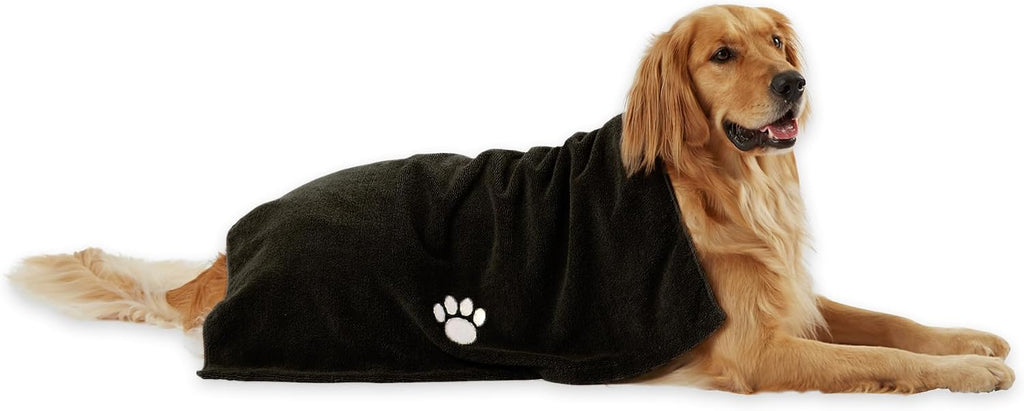 Bone Dry Pet Grooming Towel Collection Absorbent Microfiber Multiple Color Options