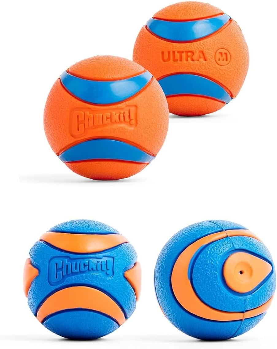 Chuckit! Ultra Ball Dog Toy Bouncy Fetch Balls For Dogs 20-60 lbs - Bellhaven & Co.