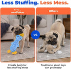 Best Pet Supplies Interactive Squeaky Dog Toy and Crinkle Dog Toys - Multiple Choices - Bellhaven & Co.