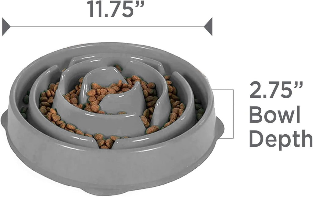 Outward Hound Fun Feeder Slow Feeding Bowl Non Slip for Dogs and Cats - Bellhaven & Co.