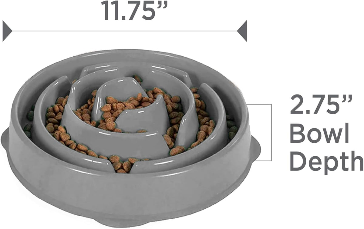 Outward Hound Fun Feeder Slow Feeding Bowl Non Slip for Dogs and Cats - Bellhaven & Co.
