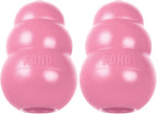 KONG Natural Rubber Stuffable Teething Chew Toy XS -Large Dogs Pink or Blue - Bellhaven & Co.