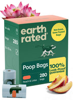 Earth Rated Dog Poop Bags on Refill Rolls Scented and Unscented 120-600 bag sets - Bellhaven & Co.