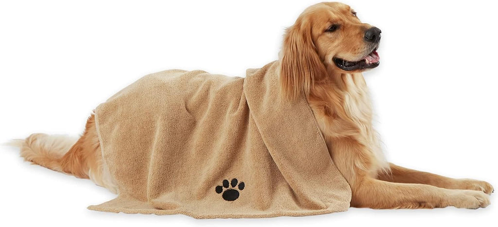 Bone Dry Pet Grooming Towel Collection Absorbent Microfiber Multiple Color Options
