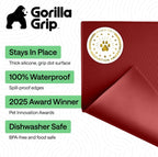 GORILLA GRIP 100% Waterproof Raised Edge BPA Free Silicone Pet Feeding Mat Dog and Cat - Bellhaven & Co.