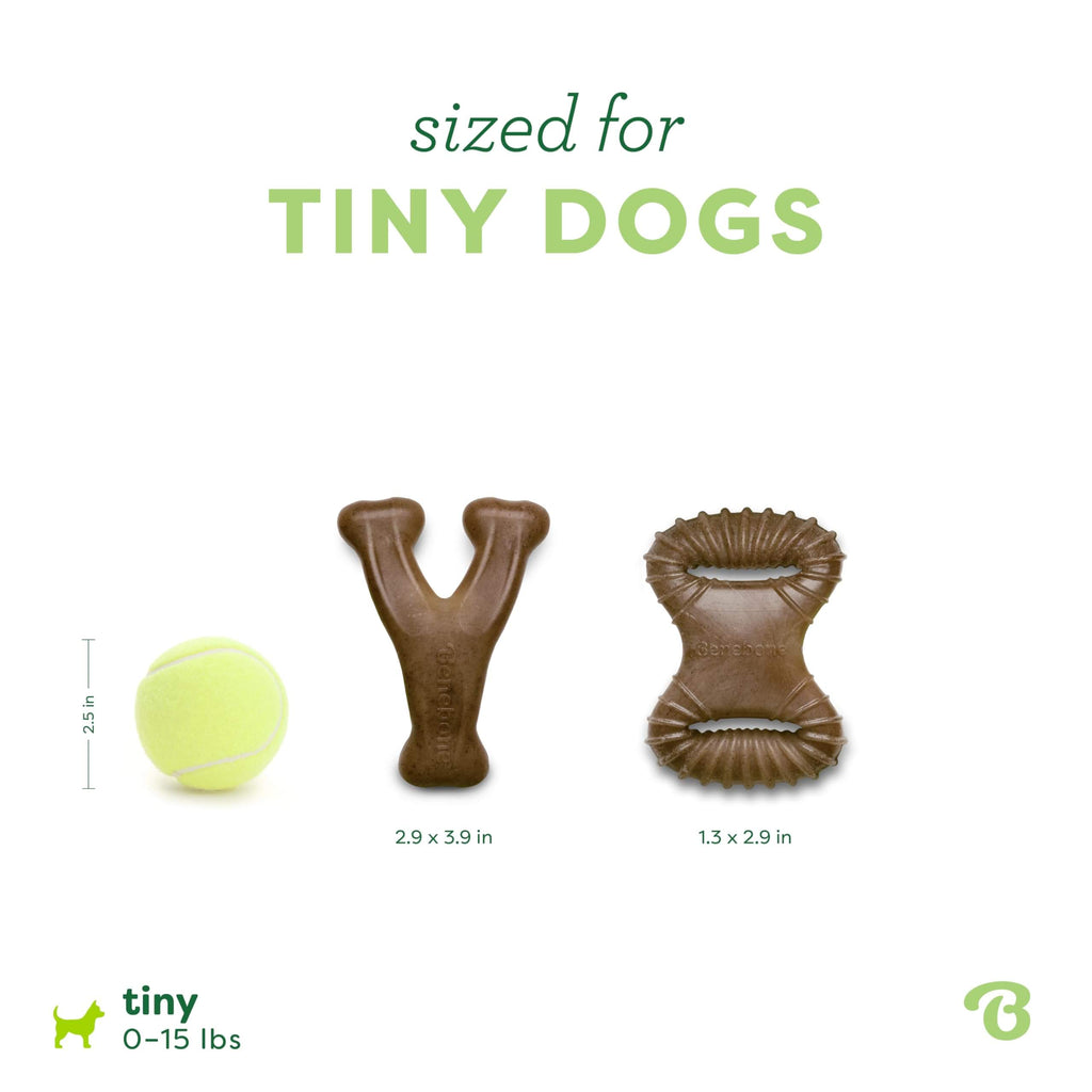 Benebone Medium 4-Pack Dog Toys for Aggressive Chewers - Bellhaven & Co.
