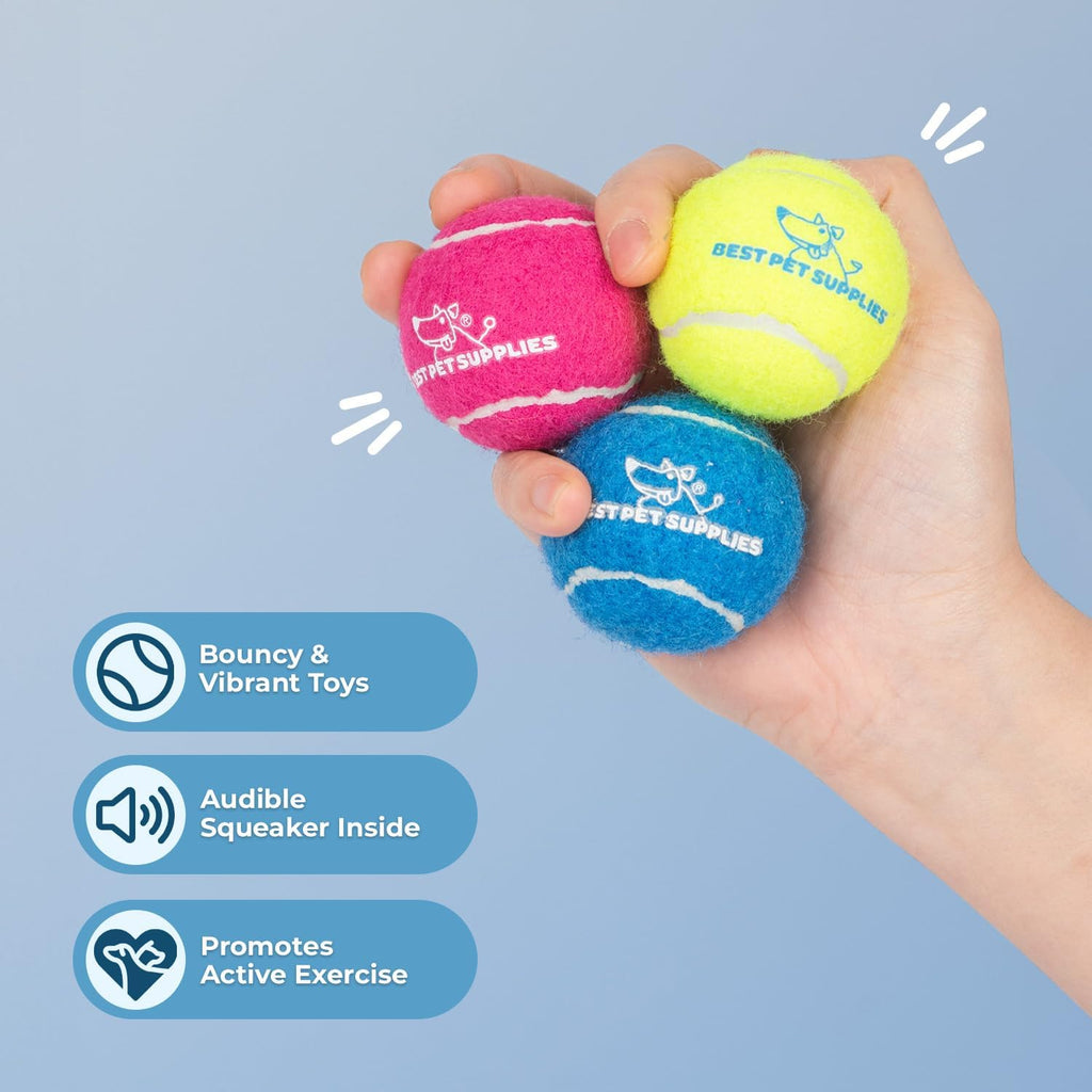 Best Pet Supplies Interactive Squeaky Dog Toy and Crinkle Dog Toys - Multiple Choices - Bellhaven & Co.