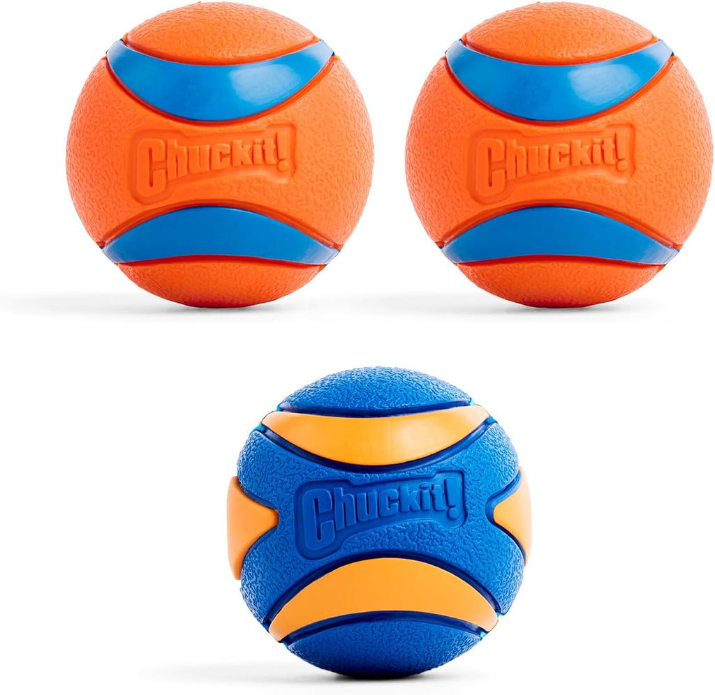 Chuckit! Ultra Ball Dog Toy Bouncy Fetch Balls For Dogs 20-60 lbs - Bellhaven & Co.