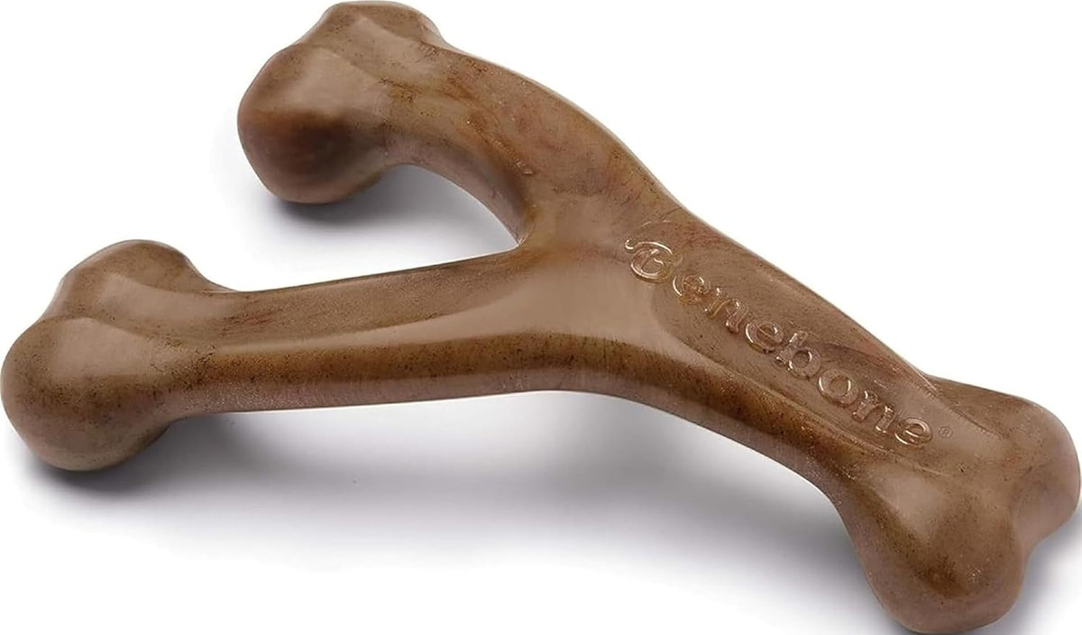 Benebone Wishbone Durable Dog Chew Toy for Aggressive Chewers Single or Double Packs - Bellhaven & Co.