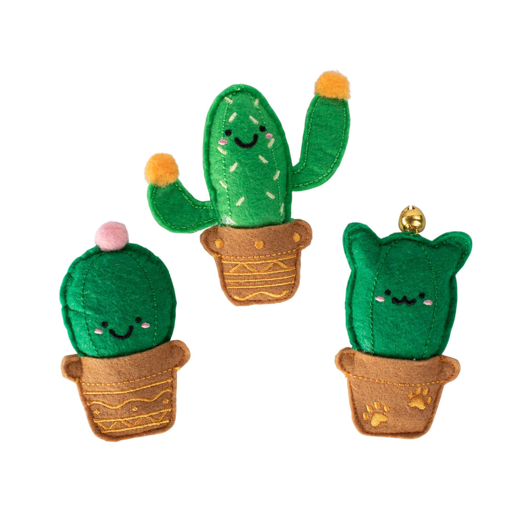 Fringe Studio Off THE Scales Durable Cotton Canvas Cat Toy 3PCS Set - Bellhaven & Co.