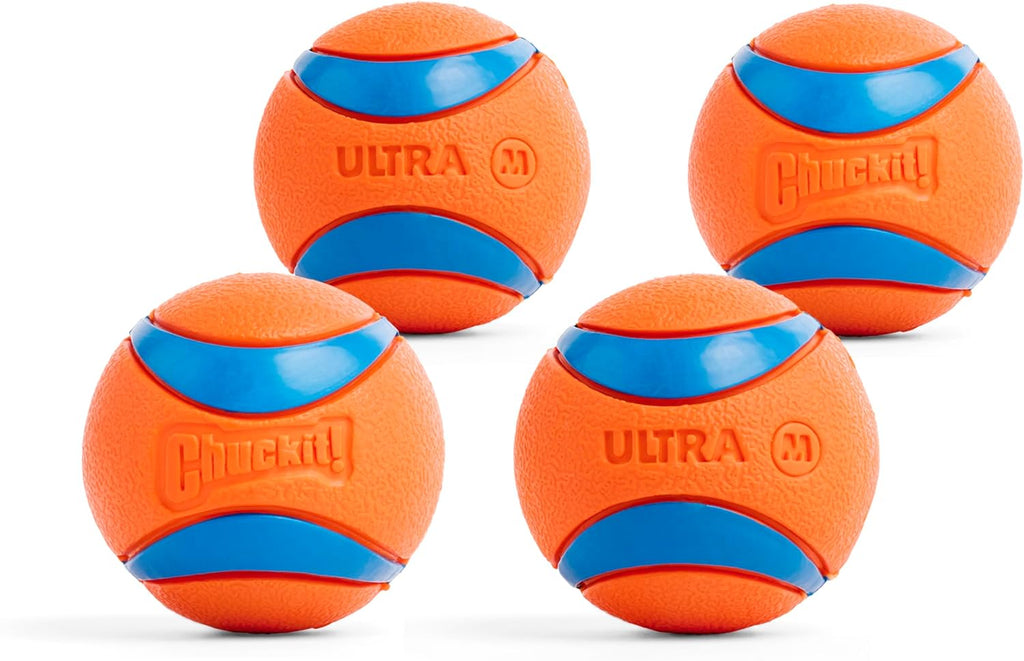 Chuckit! Ultra Ball Dog Toy Bouncy Fetch Balls For Dogs 20-60 lbs - Bellhaven & Co.