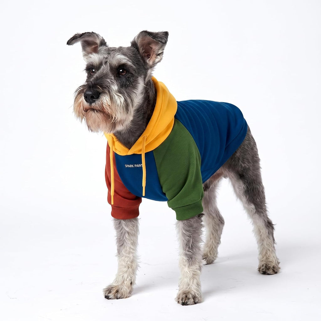 Spark Paws Dog Hoodie - Buttery-Soft Sweater Sweatshirt Multiple Color Design Options XS-4XL