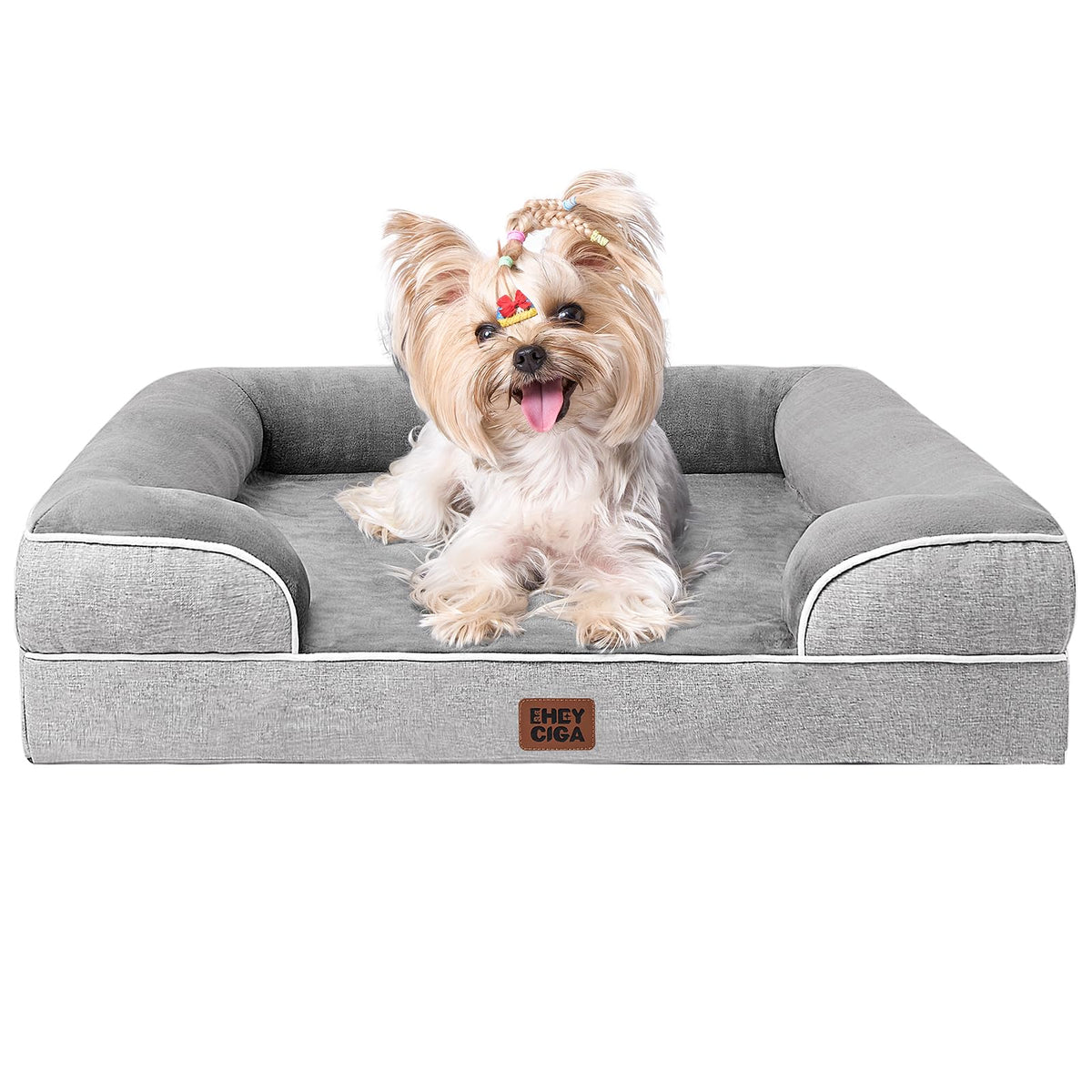 EHEYCIGA Orthopedic Dog Bed, Waterproof Washable Pet Bed Multiple Sizes - Bellhaven & Co.