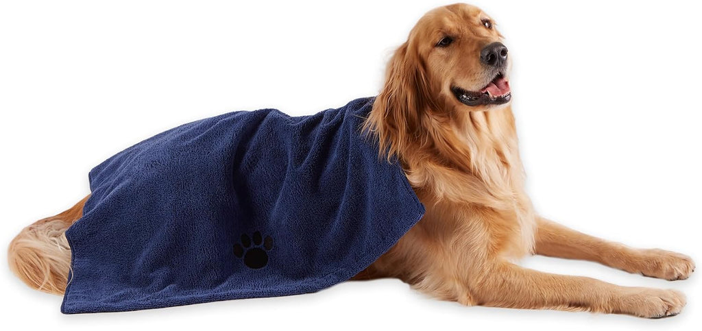 Bone Dry Pet Grooming Towel Collection Absorbent Microfiber Multiple Color Options