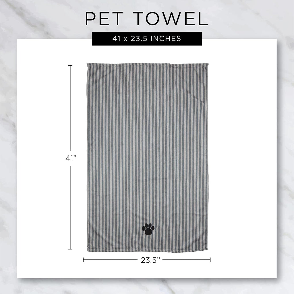 Bone Dry Pet Grooming Towel Collection Absorbent Microfiber Multiple Color Options