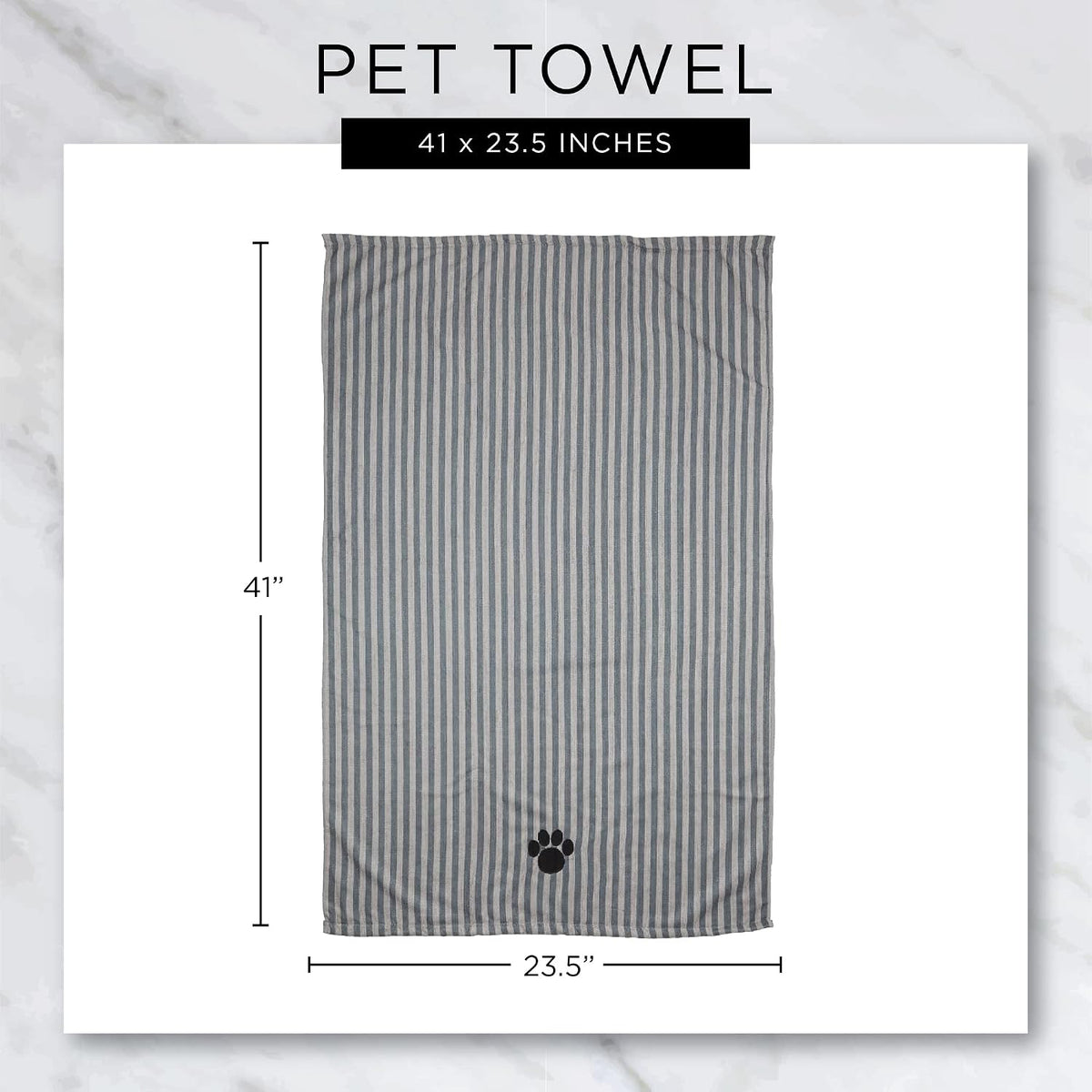 Bone Dry Pet Grooming Towel Collection Absorbent Microfiber Multiple Color Options