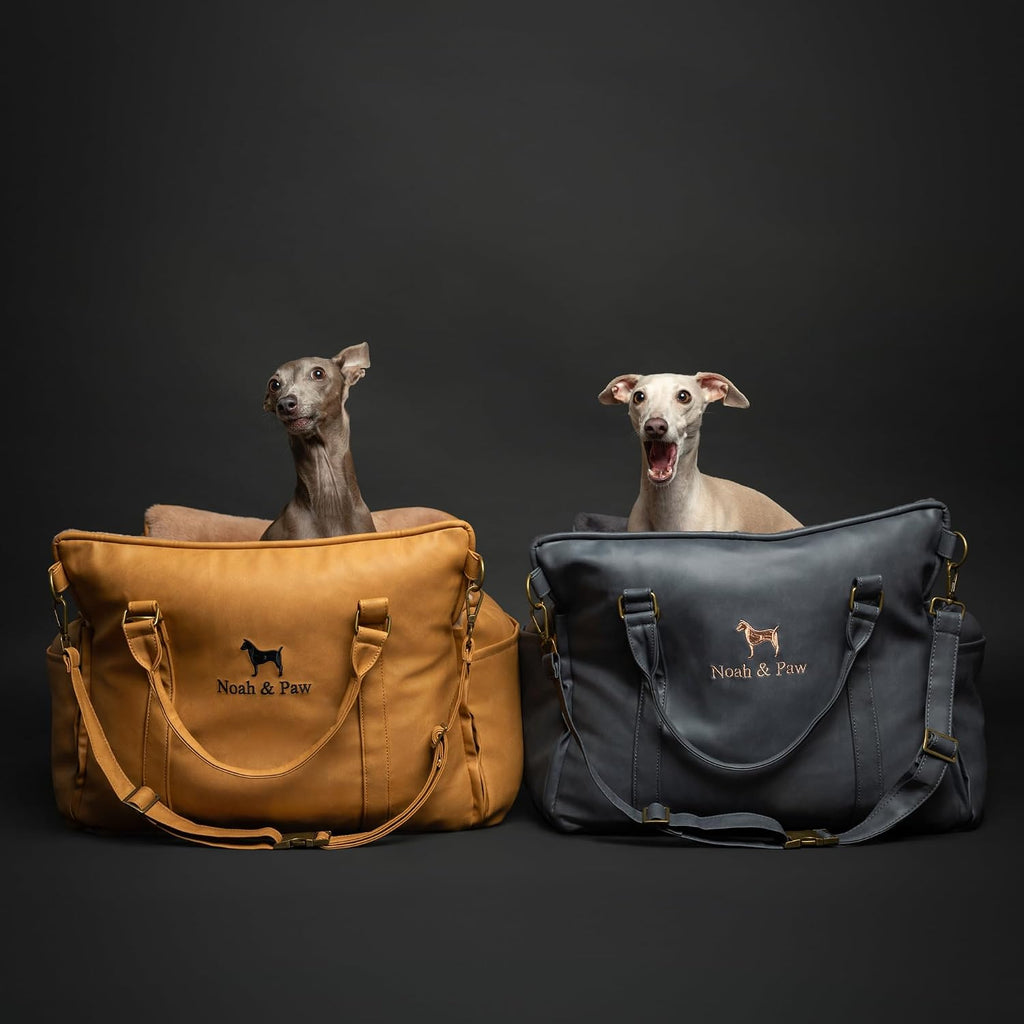 NOAH & PAW Small Dog Car Seat for Small Medium Pets with Harness Clip - Bellhaven & Co.