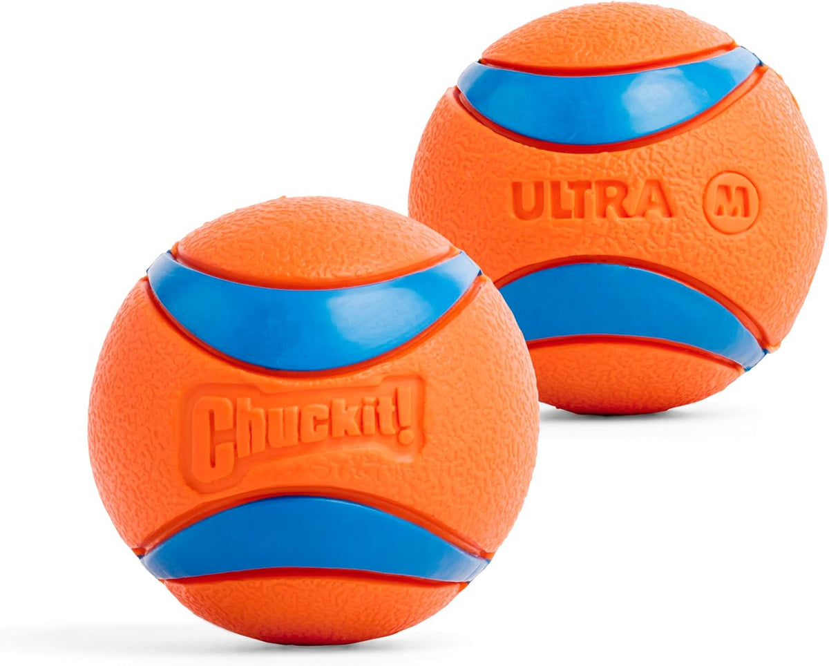 Chuckit! Ultra Ball Dog Toy Bouncy Fetch Balls For Dogs 20-60 lbs - Bellhaven & Co.